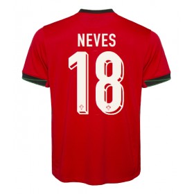 Portugal Ruben Neves #18 Heimtrikot EM 2024 Kurzarm